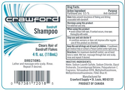 Crawford Dandruff Shampoo.jpg Crawford Dandruff Shampoo - Crawford Dandruff Shampoo